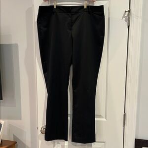 Black Satin Like Pants